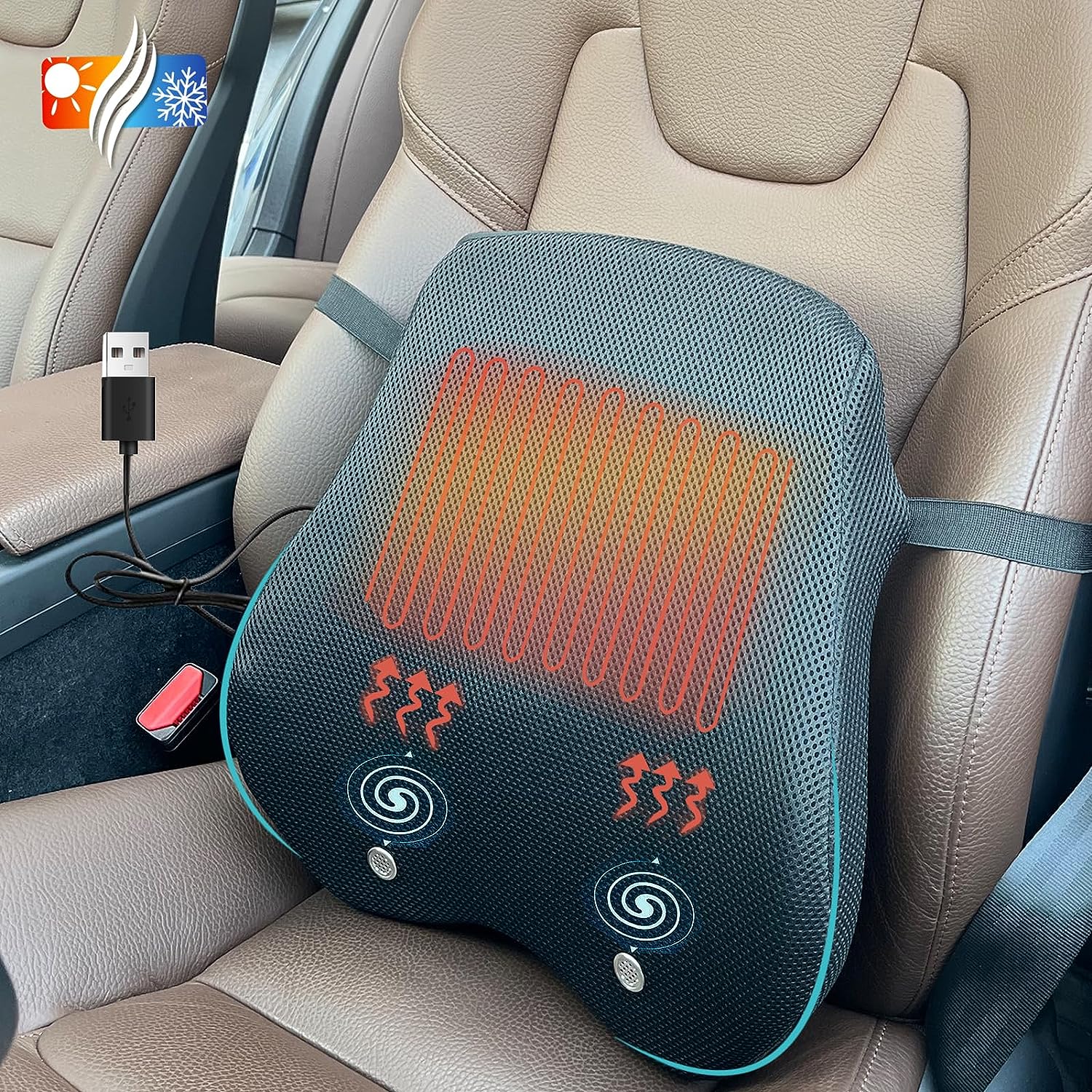 Back support deals pillow for car