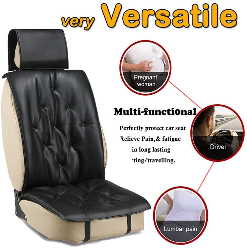 Big Ant Car Seat Cushion, Comfort Memory Foam Driver Seat Cushion Improve  Driving View, Seat Cushions for Car Seat Driver, Office Chair, Wheelchair 