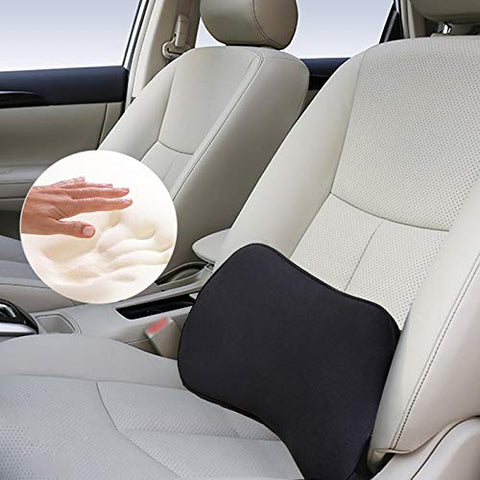 2 Pack Car Lumbar Support Pillow With Wooden Massage Beads for Car